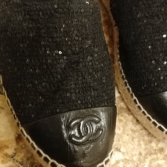 Authentic Chanel Espadrilles - Picture 5 of 9